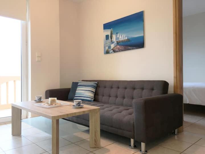 Koumpe Blue Sea View Apartment Rethymno  Luaran gambar