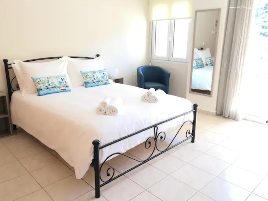 Koumpe Blue Sea View Apartment Rethymno  Luaran gambar