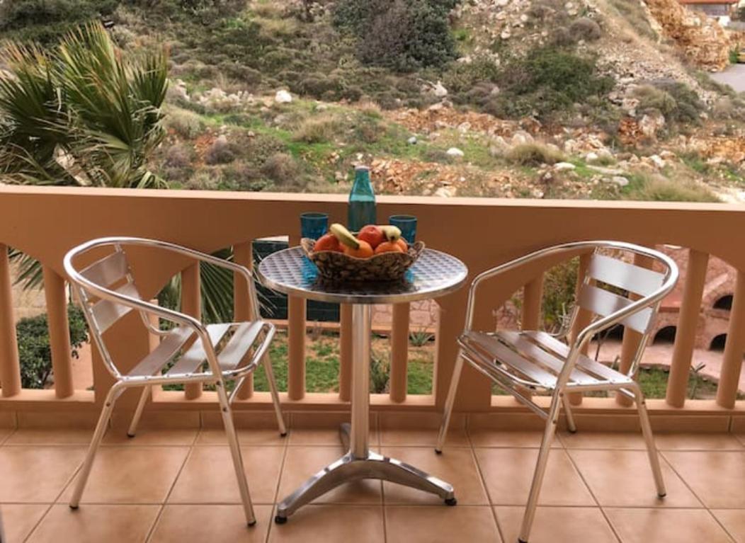 Koumpe Blue Sea View Apartment Rethymno  Luaran gambar