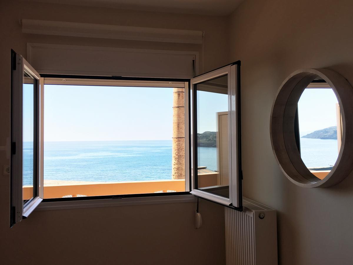 Koumpe Blue Sea View Apartment Rethymno  Luaran gambar