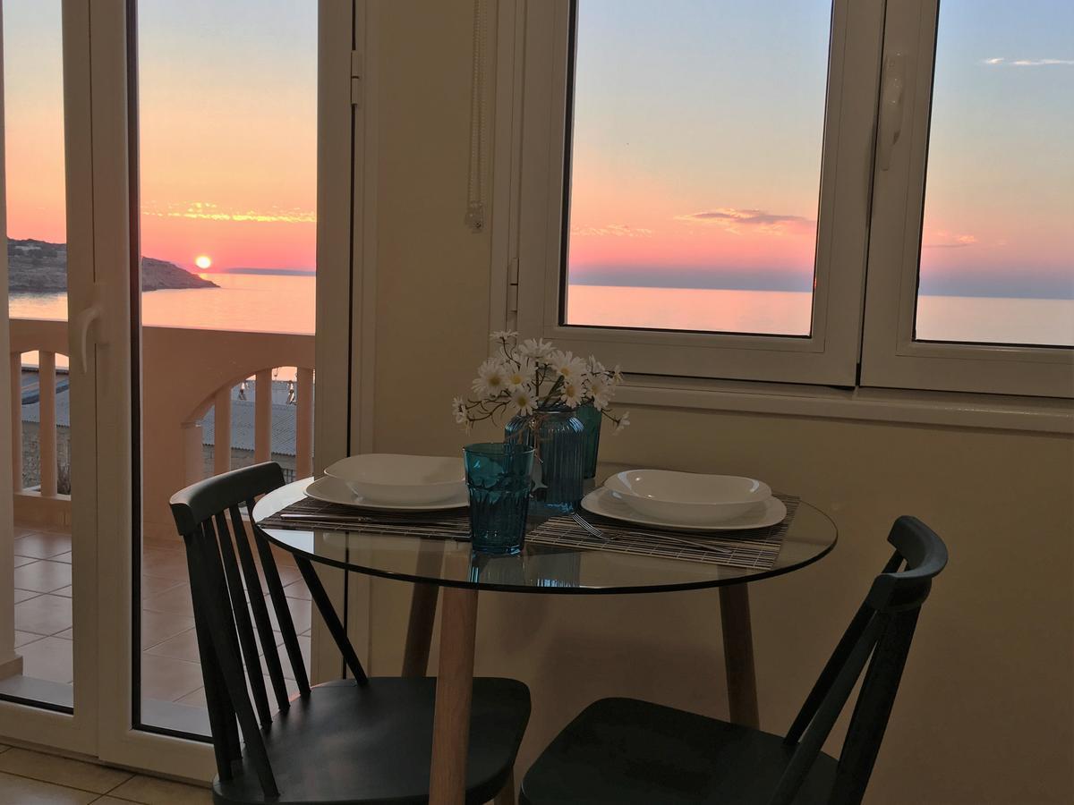 Koumpe Blue Sea View Apartment Rethymno  Luaran gambar