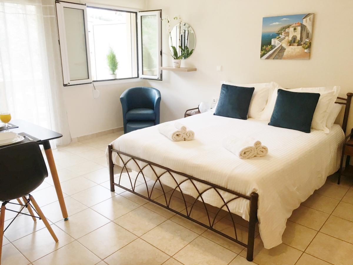 Koumpe Blue Sea View Apartment Rethymno  Luaran gambar