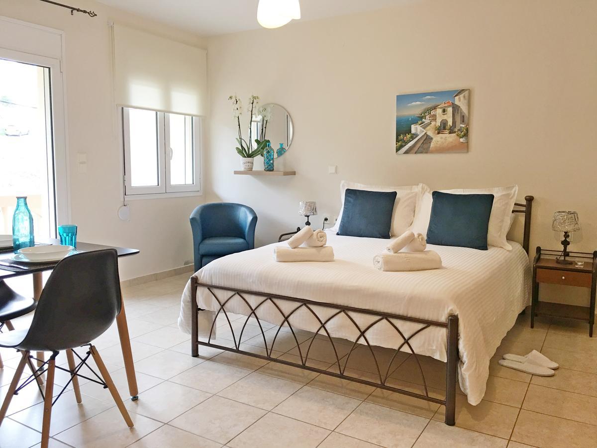 Koumpe Blue Sea View Apartment Rethymno  Luaran gambar