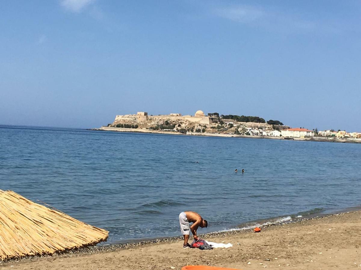 Koumpe Blue Sea View Apartment Rethymno  Luaran gambar